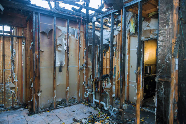 Professional Fire Damage Removal technician working in Fairless Hills, PA